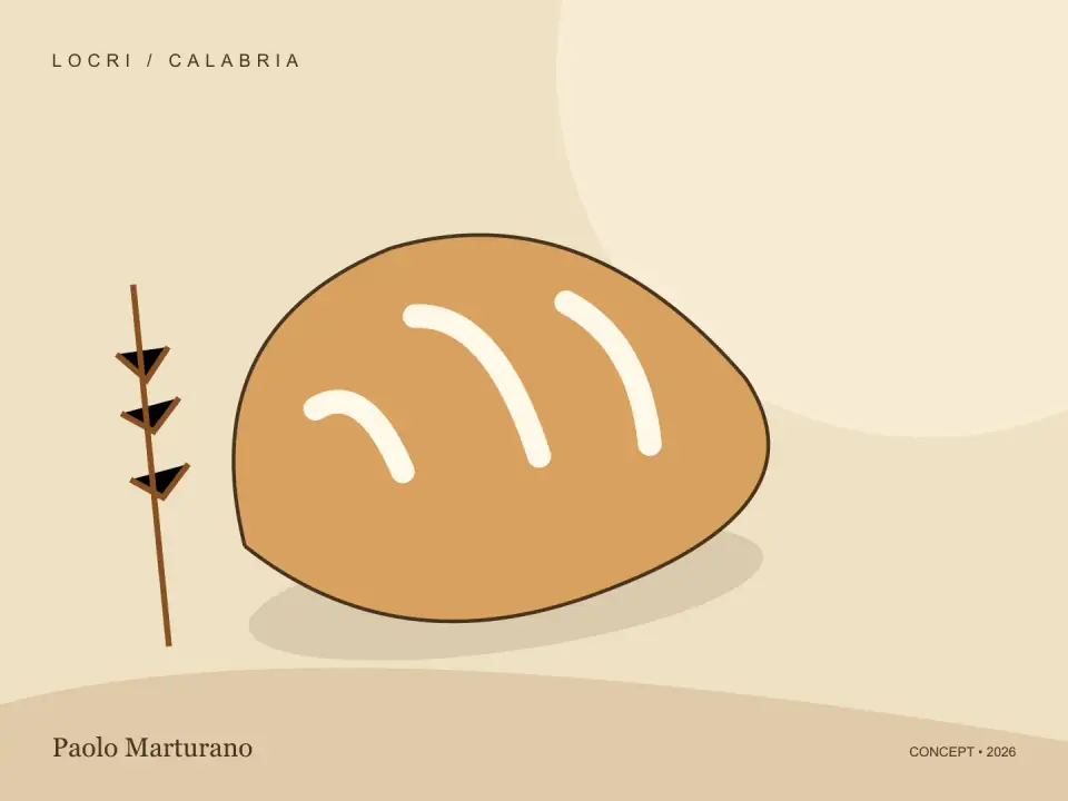 Illustrazione originale per la demo di Panificio Pizzeria di Paolo Marturano