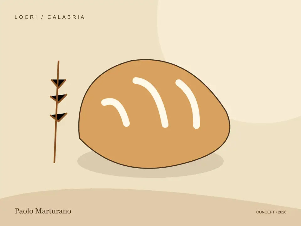Illustrazione originale per la demo di Panificio Pizzeria di Paolo Marturano
